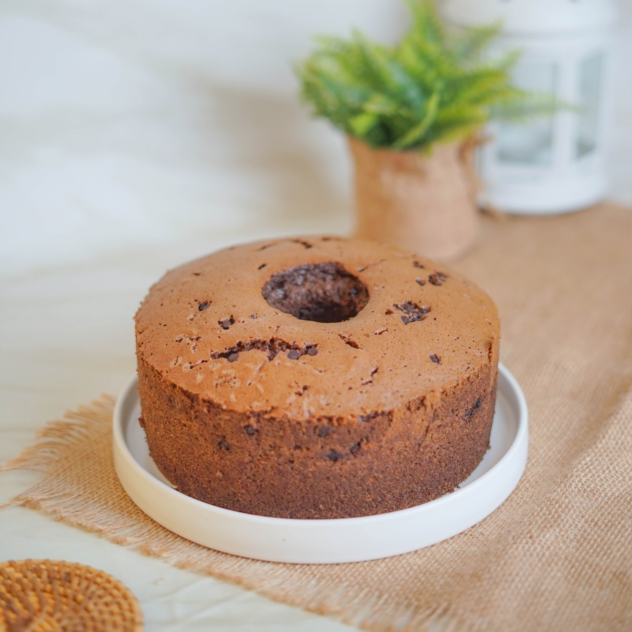 Chiffon Cake Coklat